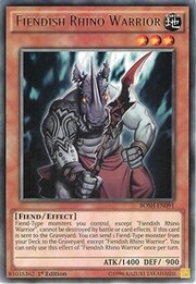 Fiendish Rhino Warrior