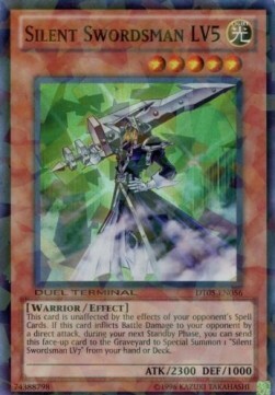 Silent Swordsman LV5 Card Front