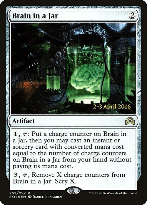 Brain in a Jar Card Front