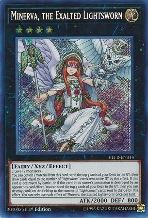 Minerva, the Exalted Lightsworn Card Front