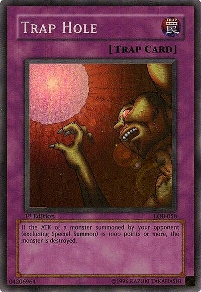 Trap Hole Card Front