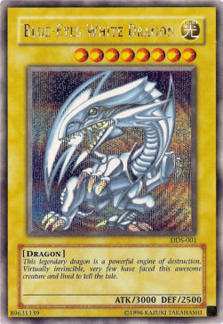 Blue-Eyes White Dragon Card Front