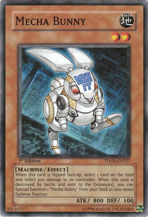 Mecha Bunny Card Front