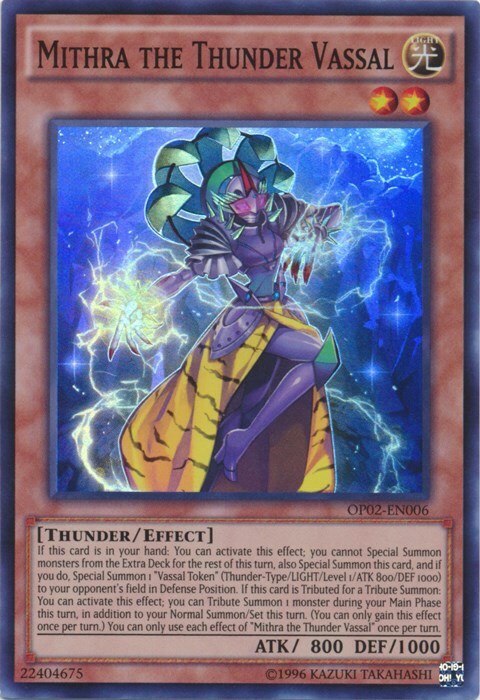 Mithra the Thunder Vassal Card Front