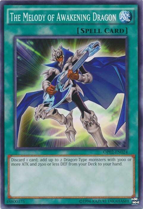 The Melody of Awakening Dragon Card Front