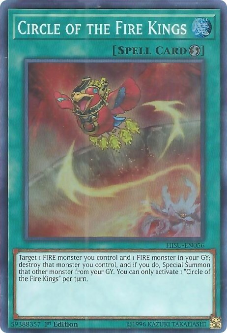 Circle of the Fire Kings Card Front