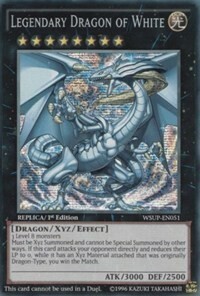 Legendary Dragon of White Card Front