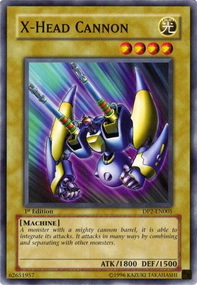 X-Head Cannon Card Front