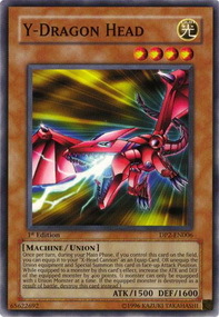 Y-Dragon Head Card Front