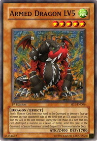 Armed Dragon LV5 Card Front