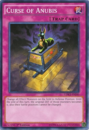 Curse of Anubis Card Front