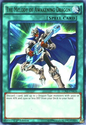 The Melody of Awakening Dragon Card Front