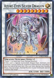 Azure-Eyes Silver Dragon