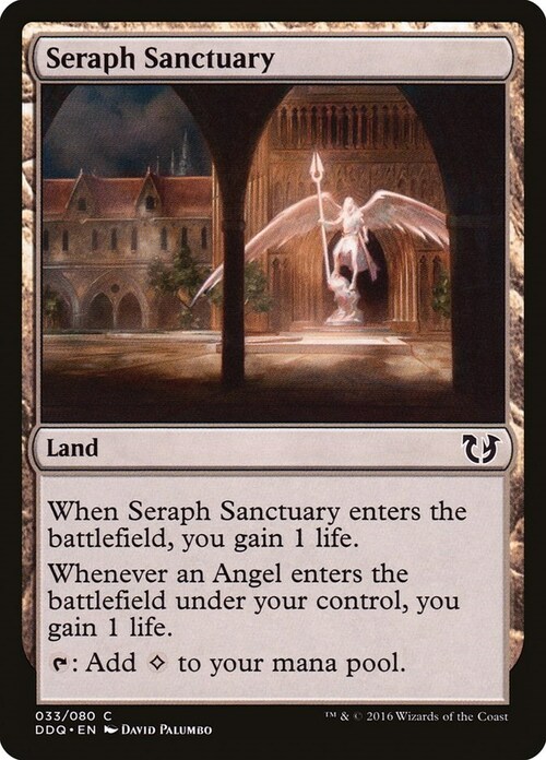 Seraph Sanctuary Card Front