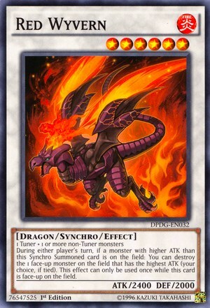 Red Wyvern Card Front