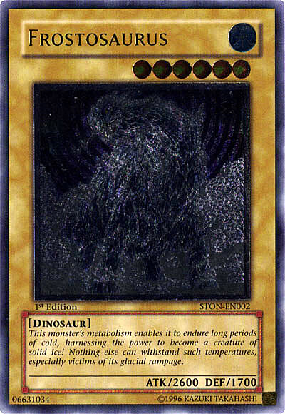 Frostosaurus Card Front