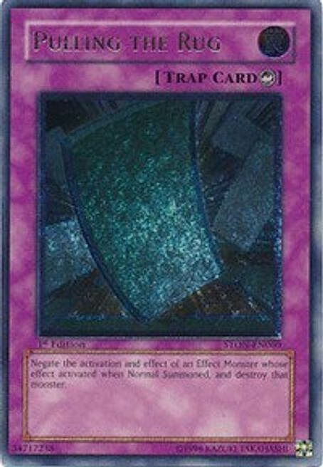 Pulling the Rug Card Front