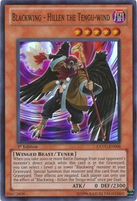 Blackwing - Hillen the Tengu-wind Card Front