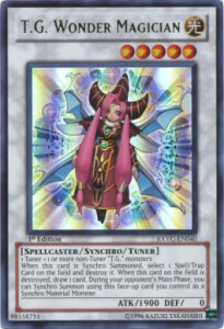 T.G. Wonder Magician Card Front