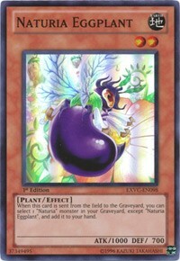 Naturia Eggplant Card Front