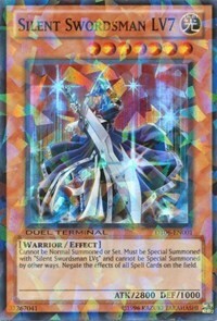 Silent Swordsman LV7 Card Front