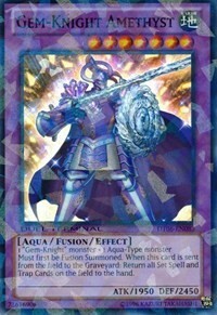 Gem-Knight Amethyst Card Front