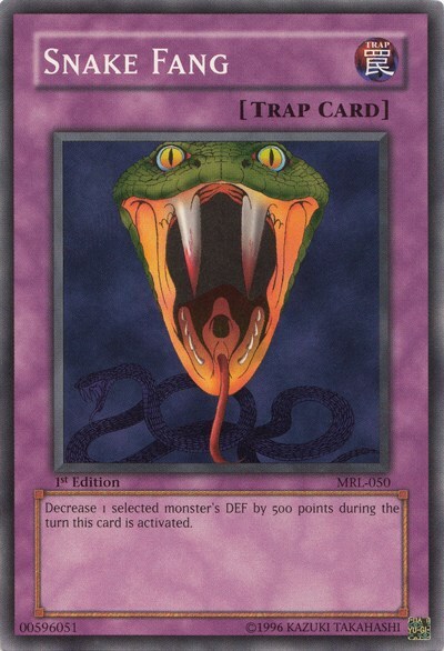 Snake Fang Card Front