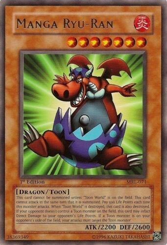 Manga Ryu-Ran Card Front