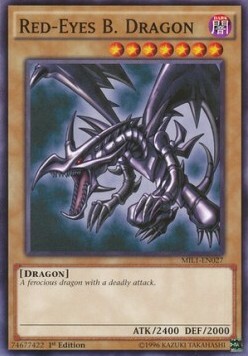 Red-Eyes B. Dragon Card Front