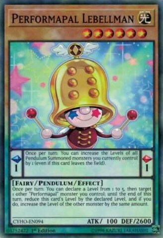 Performapal Lebellman Card Front