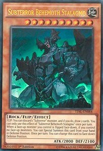 Subterror Behemoth Stalagmo Card Front