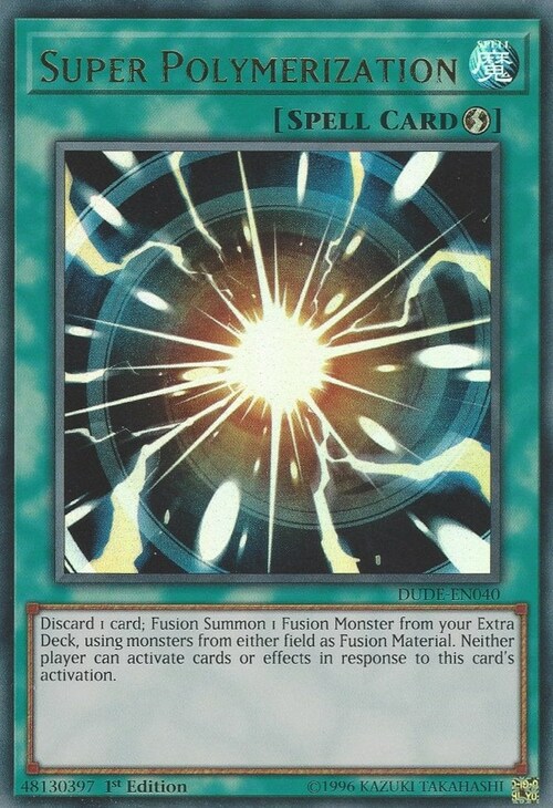 Super Polymerization Card Front