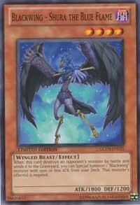 Blackwing - Shura the Blue Flame Card Front