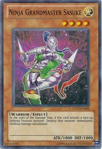 Ninja Grandmaster Sasuke Card Front