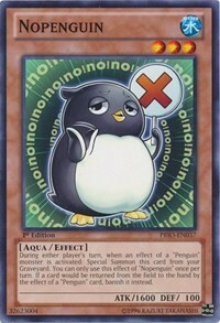 Nopenguin Card Front