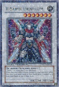 X-Saber Urbellum Card Front