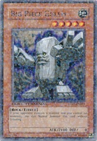 Big Piece Golem Card Front