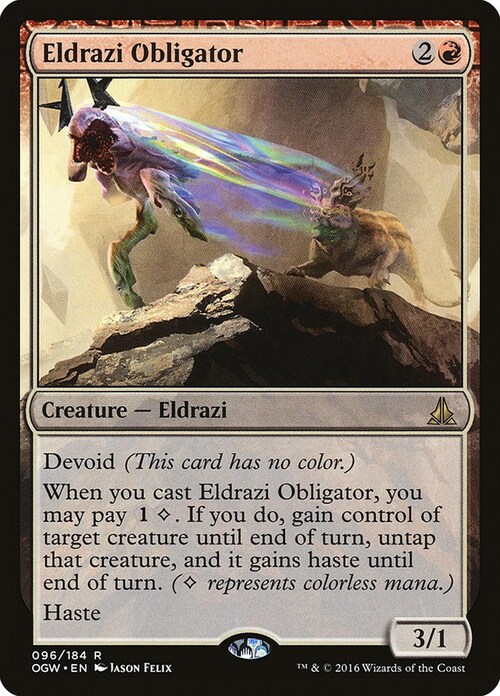 Eldrazi Obligator Card Front