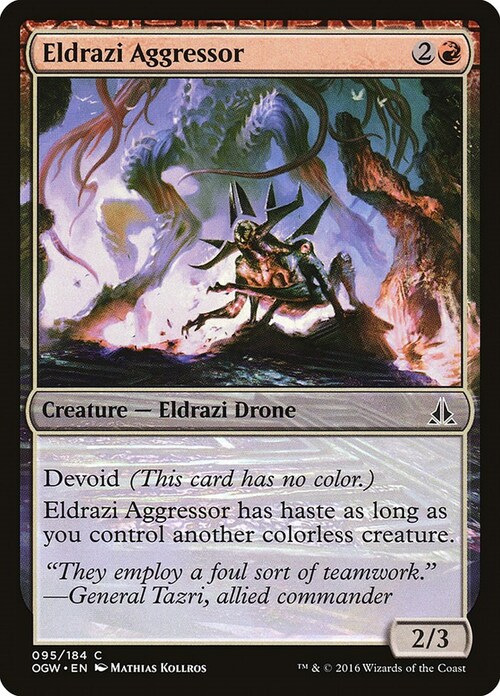 Eldrazi Aggressor Card Front