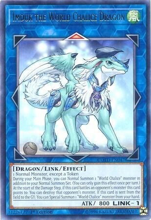 Imduk the World Chalice Dragon Card Front