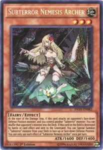 Subterror Nemesis Archer Card Front