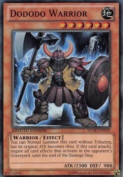 Dododo Warrior Card Front