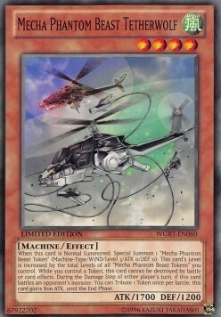 Mecha Phantom Beast Tetherwolf Card Front