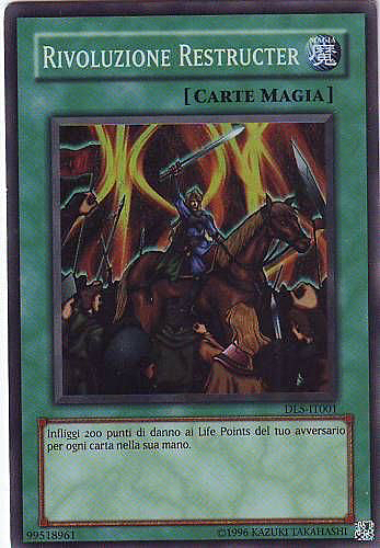 Restructer Revolution Card Front