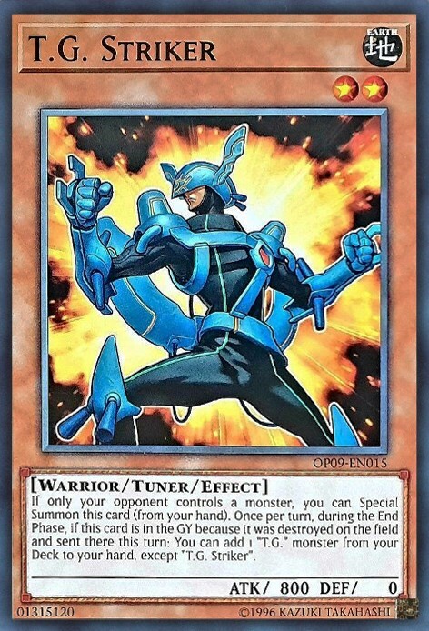 T.G. Striker Card Front