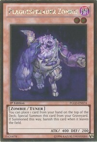 Plaguespreader Zombie Card Front