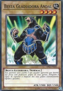 Gladiator Beast Andal Card Front