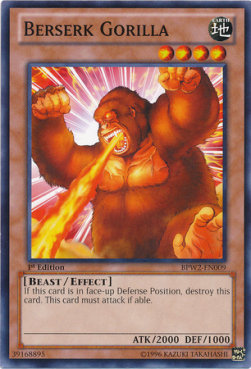 Berserk Gorilla Card Front