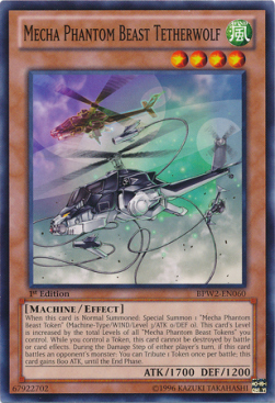 Mecha Phantom Beast Tetherwolf Card Front