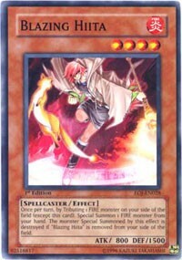 Blazing Hiita Card Front